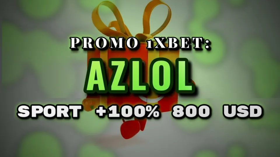1xBet promo code AZLOL — what happens when you register with it